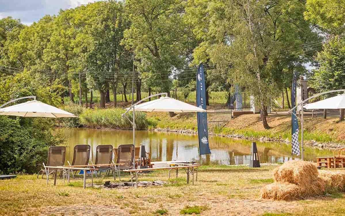 Palac W Debinie Krzeszkowice Экстерьер фото